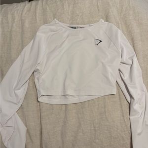 Gymshark Long Sleeve Cropped Workout Top